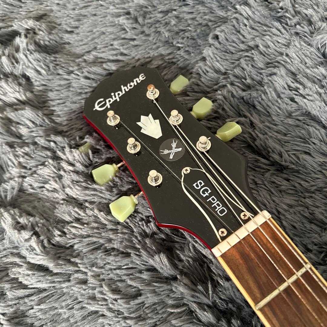 Epiphone SG Pro エレキギター レッド 弦楽器
