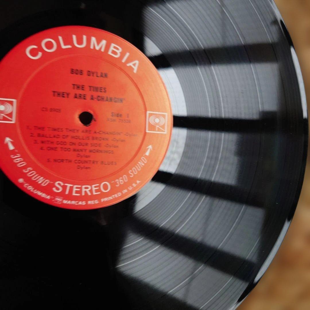 US盤Bob DylanTheTimesThey AreA-Changin'
