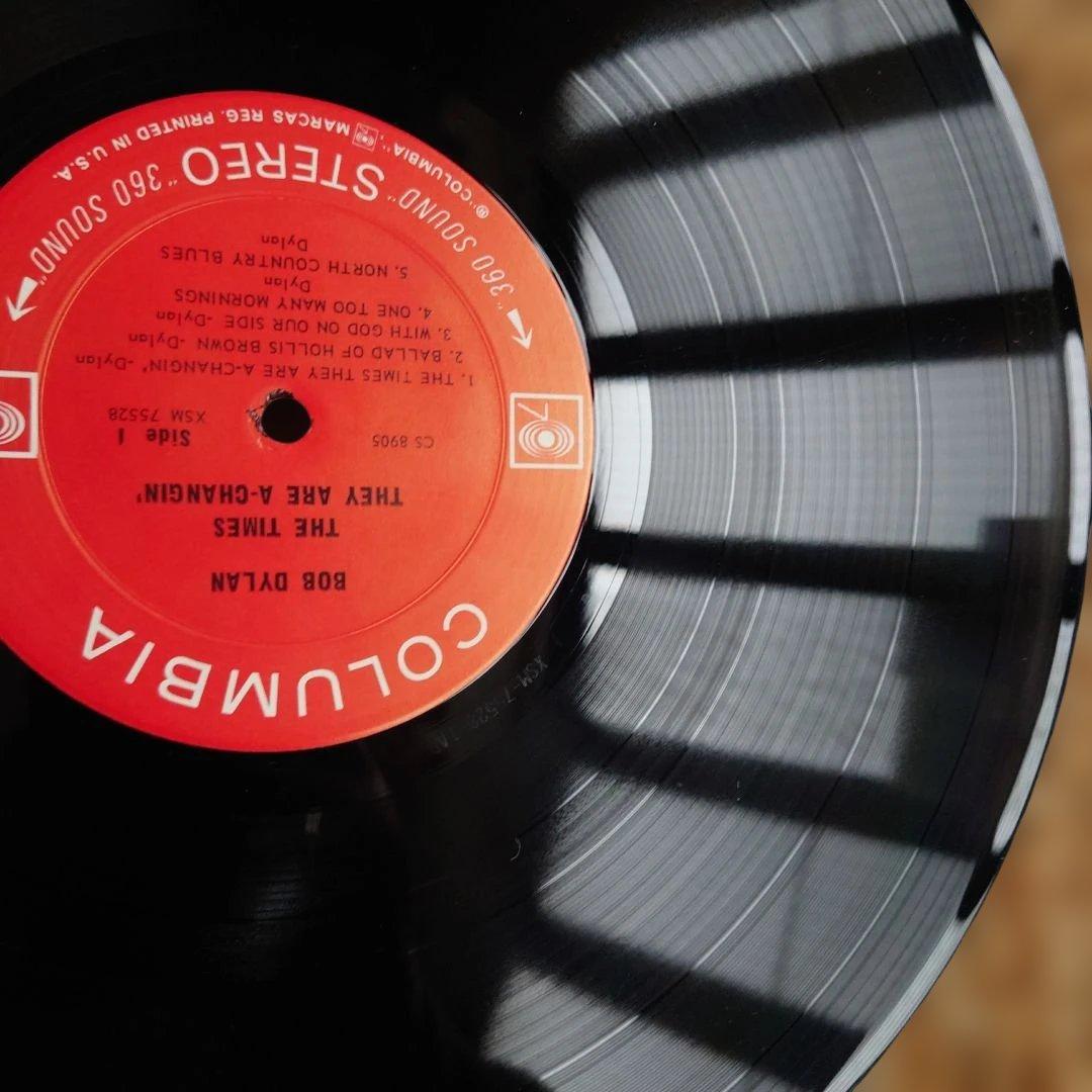 US盤Bob DylanTheTimesThey AreA-Changin'