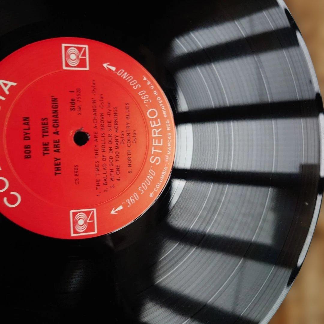 US盤Bob DylanTheTimesThey AreA-Changin'