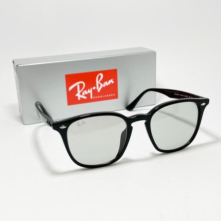 国内正規品【RB4258F-60187】レイバン 新品サングラス ライトグレー
