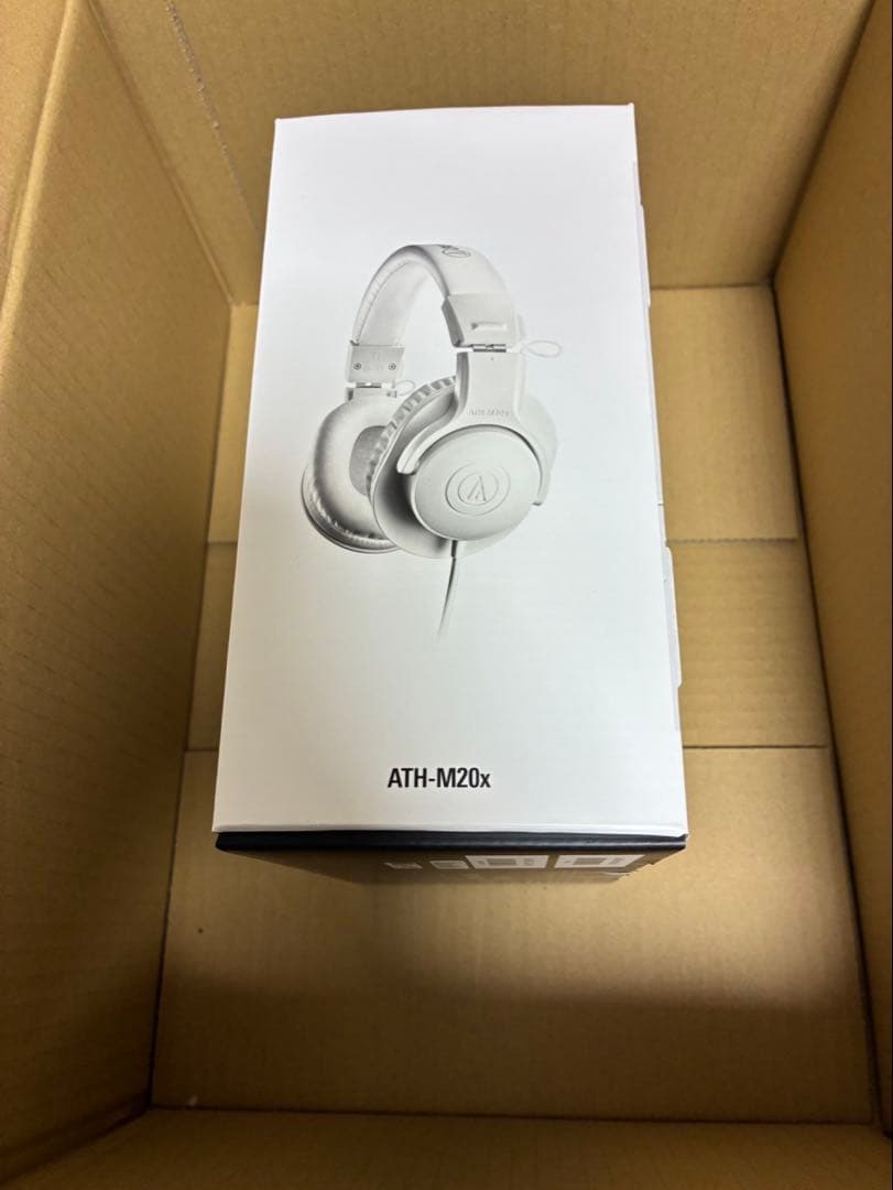 audio-technica ATH-M20x ホワイト 有線ヘッドホン