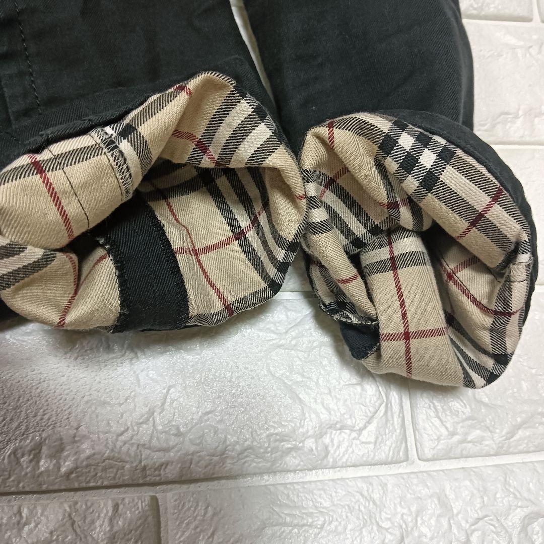 希少✨BURBERRY ブルーレーベル ノバチェック ブラック ジャケットコート