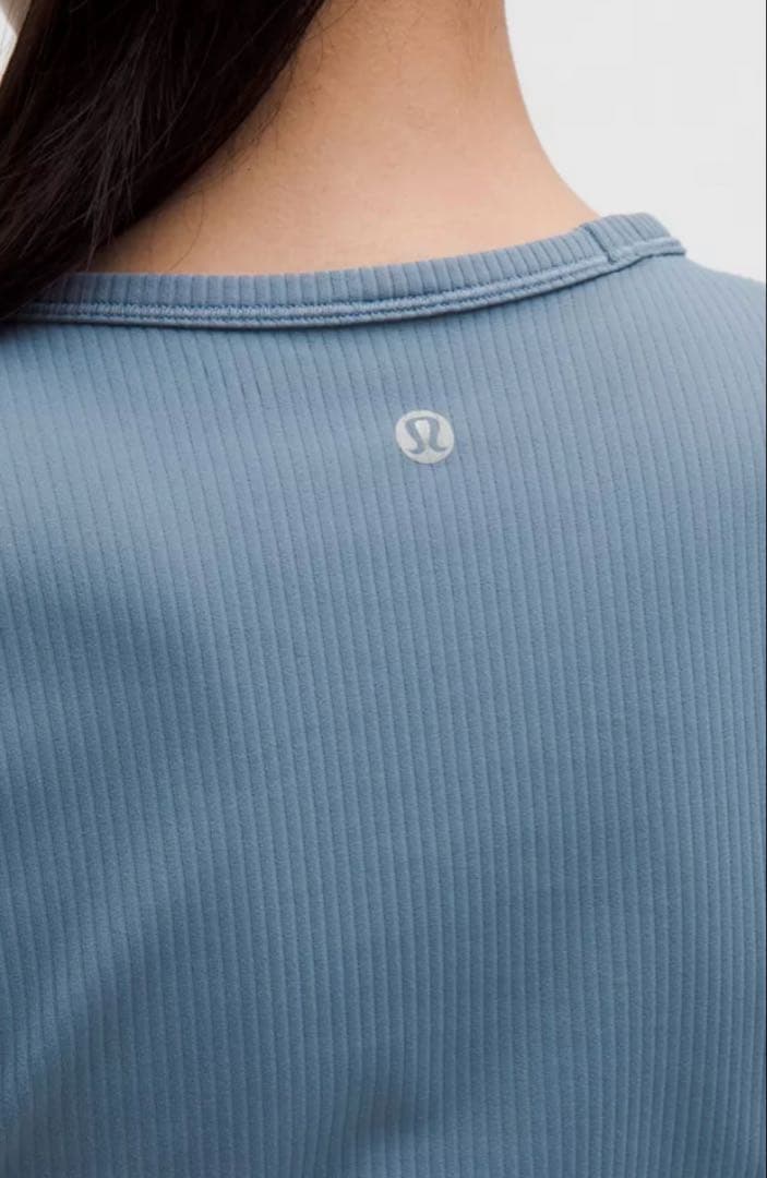 Lululemon Steel Blue Tシャツ サイズ8 ショッパー付