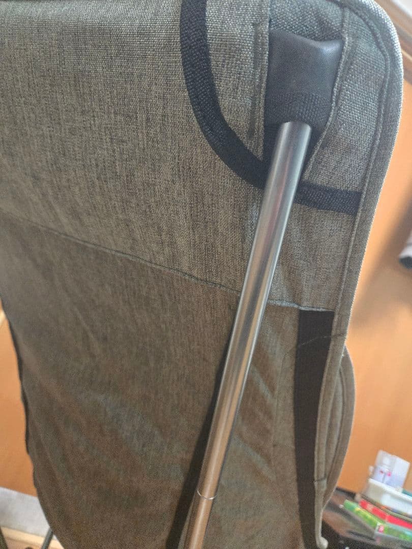 Qualz クオルツ ハイバックチェア ＋ 純正レッグマット付 キャンプ 椅子
