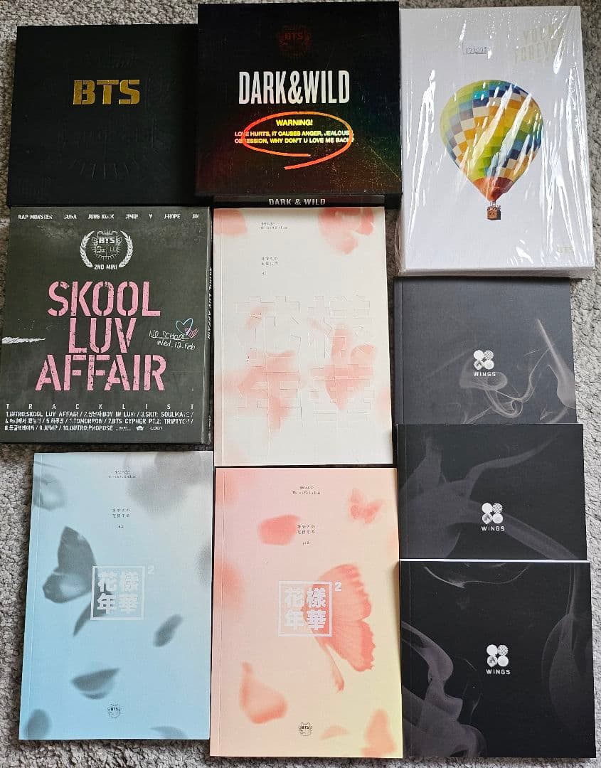BTS アルバム まとめ売り