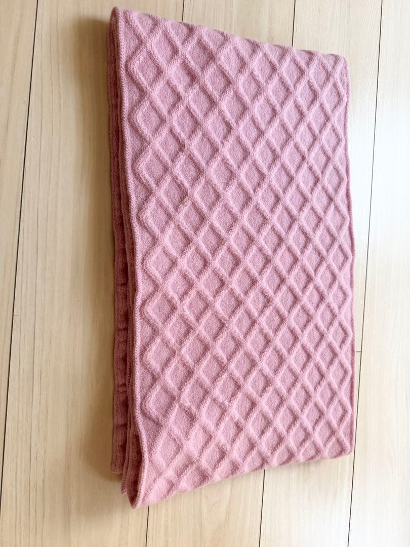y*a様 CHANEL シャネル　ピンク カシミア　マフラー　スカーフ