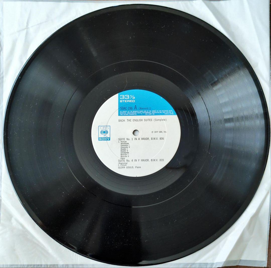 ５枚セット グールド バッハ・トッカータ集等LP