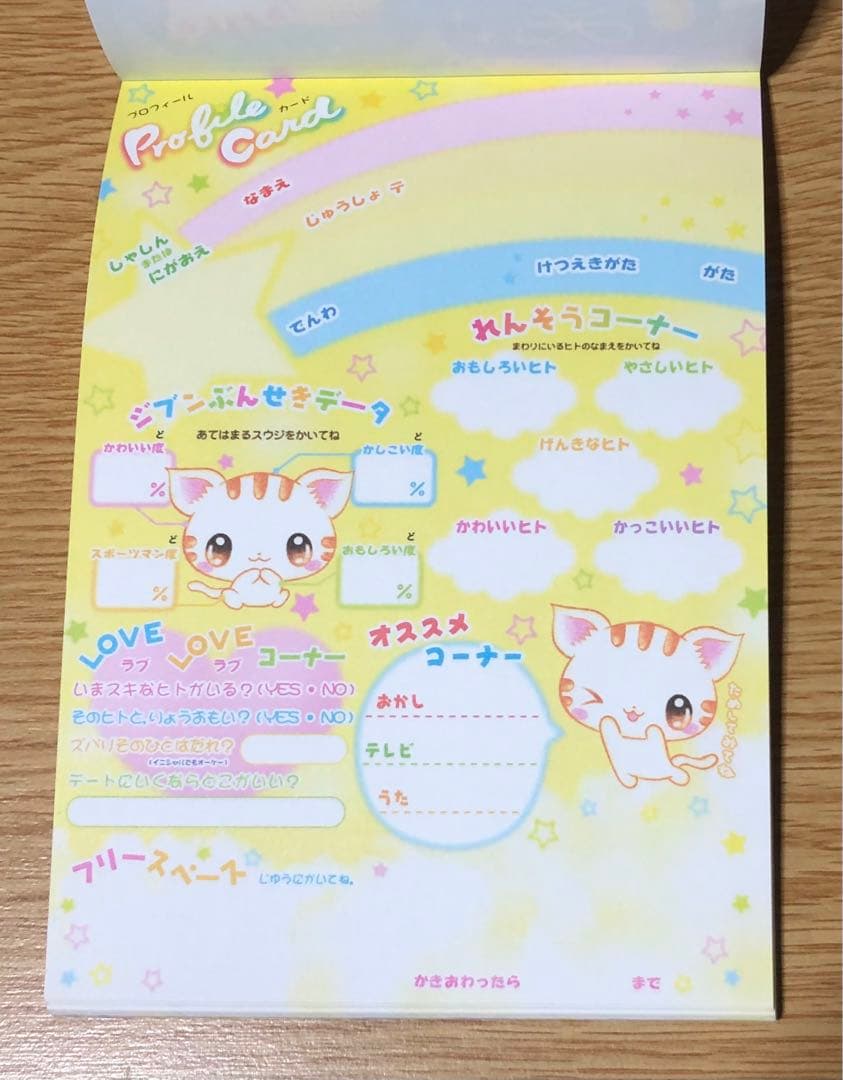 メモ帳　インデックスメモ　平成レトロ　猫　ねこ　うる目　フェイス　まとめ売り