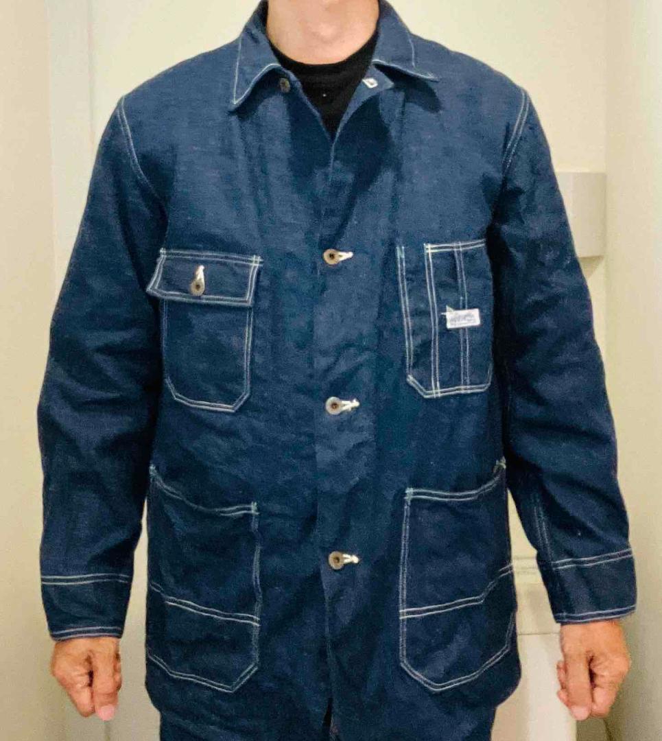 WWⅡ４０ｓ UNION MADE SANFORIZED　カバーオールジャケット