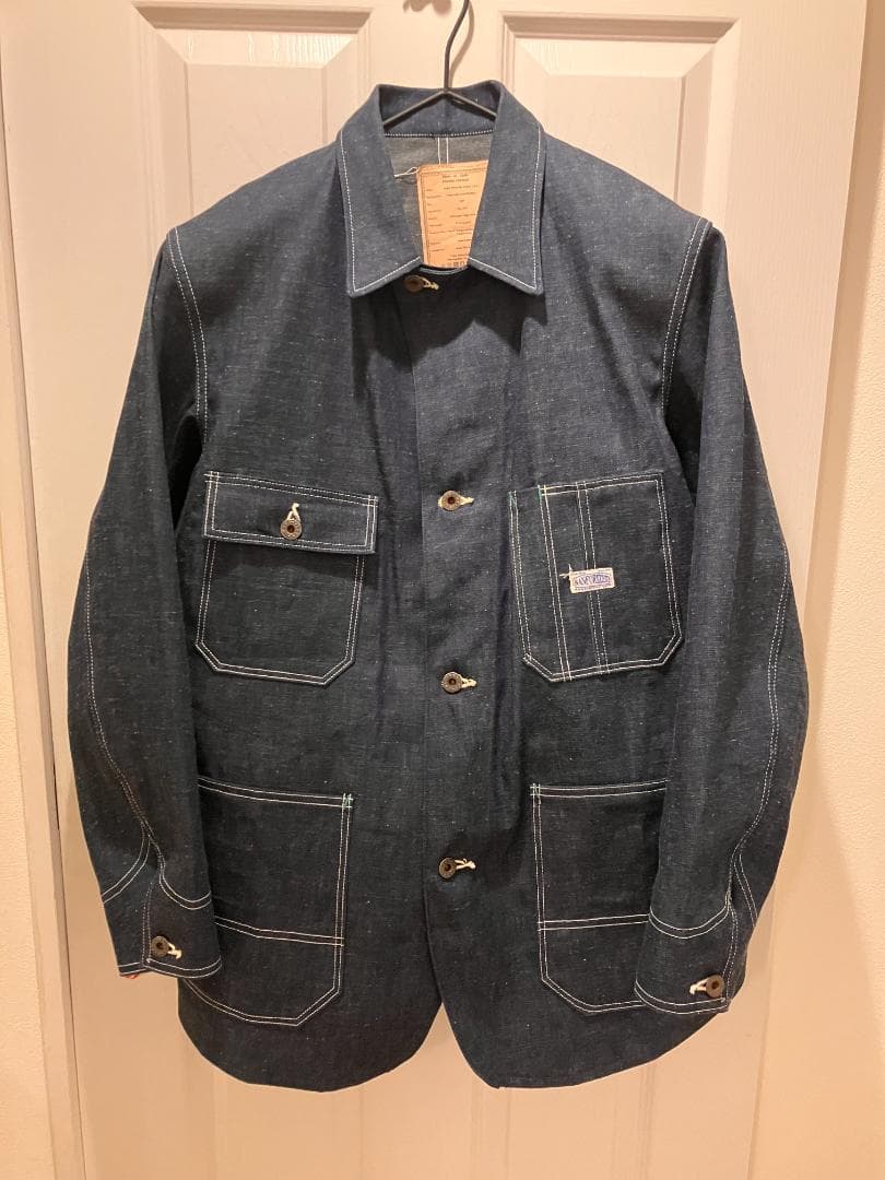 WWⅡ４０ｓ UNION MADE SANFORIZED　カバーオールジャケット