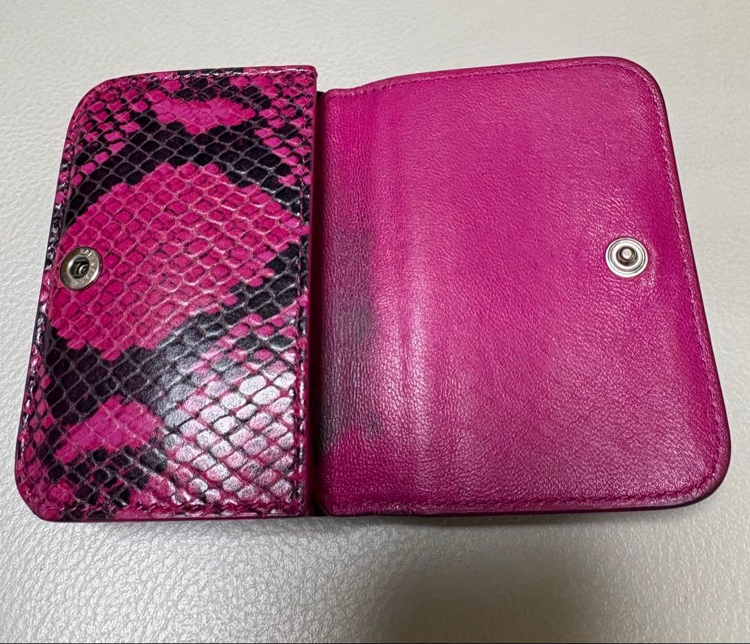 BALENCIAGA バレンシアガ 財布 ウォレット パイソン