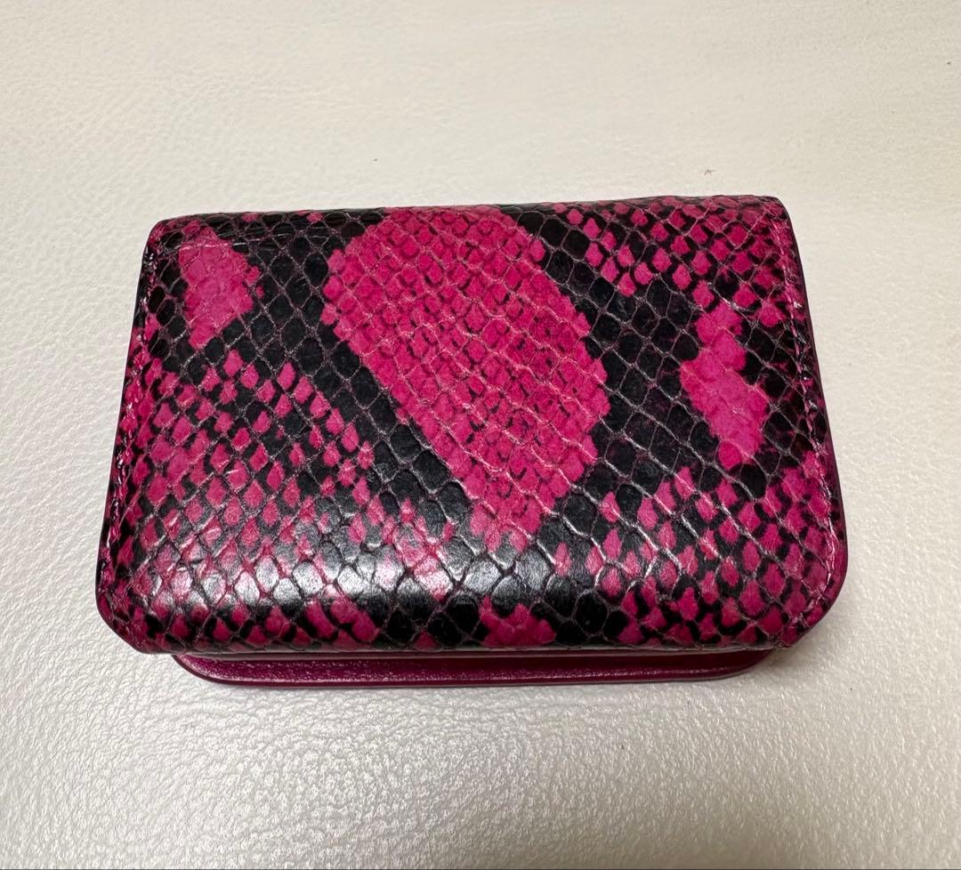 BALENCIAGA バレンシアガ 財布 ウォレット パイソン