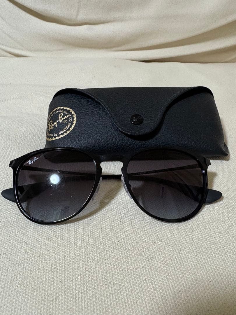 Ray BanサングラスRB3539 002/8G ブラック 純正ケース付き