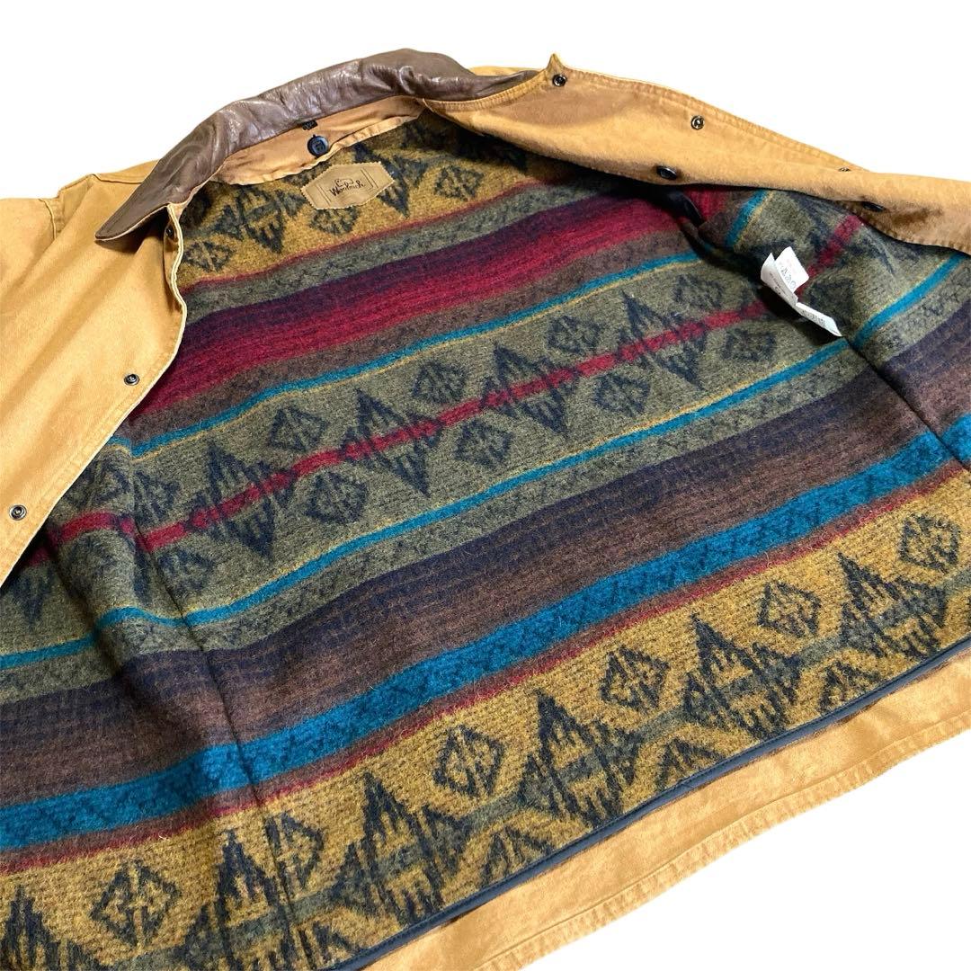 【美品90's USA製】Woolrich ハンティングジャケット　ライナー付