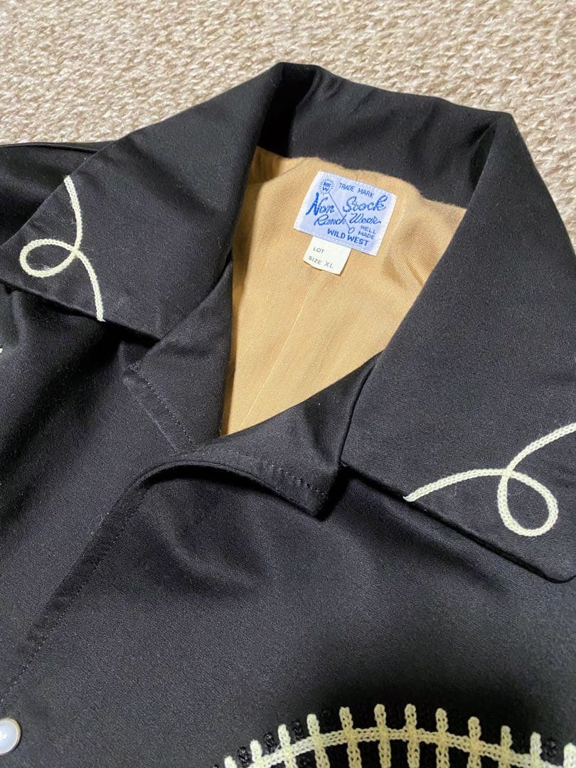 ★人気サイズ‼️未使用★50s復刻 ウエスタンジャケット ジョニーデップ着 XL‼️
