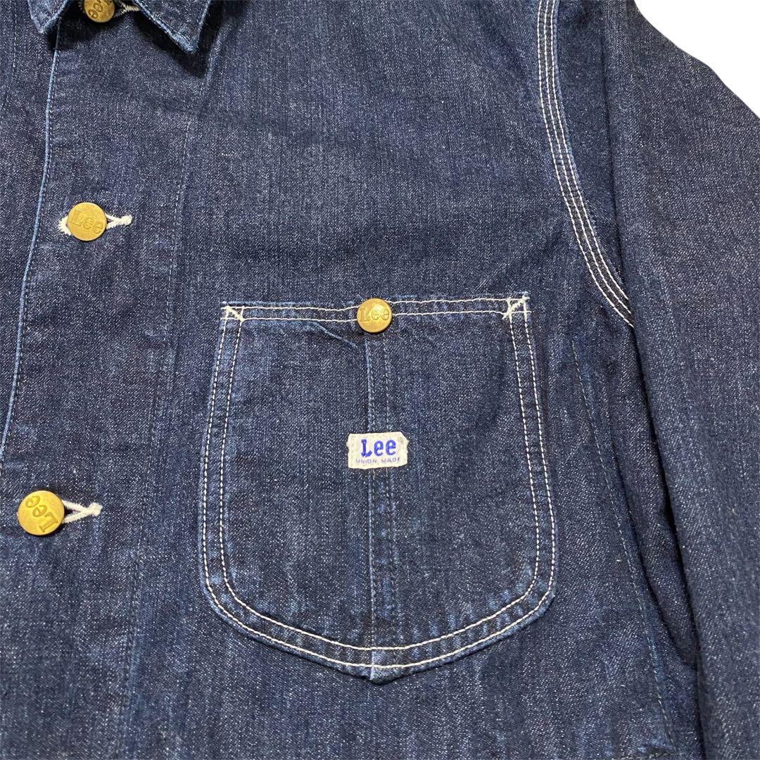 濃紺 Lee 91J 復刻 LOCO JACKET デニム カバーオール 40