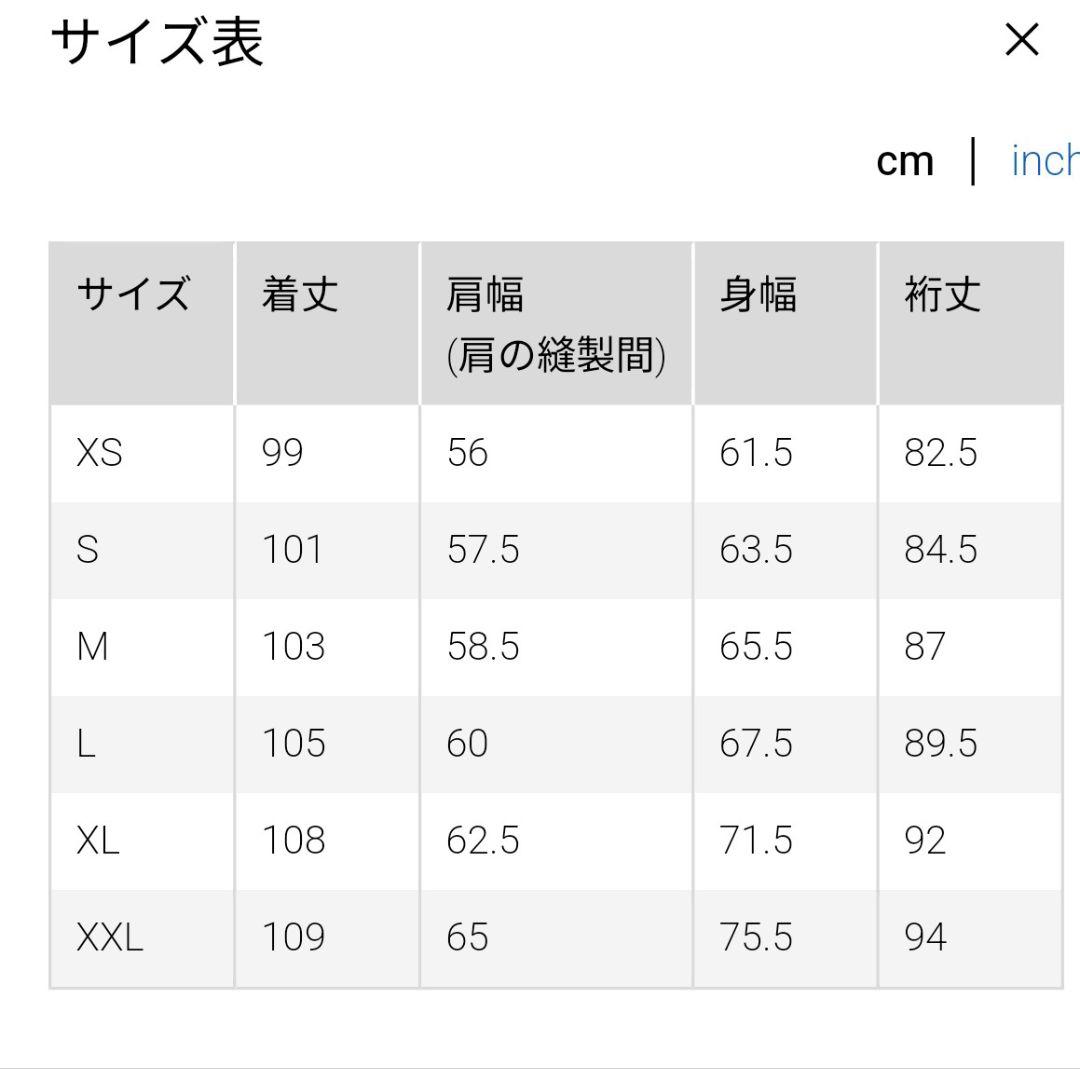 ＋J　ウールオーバーサイズダッフルコート　NAVY　XLサイズ
