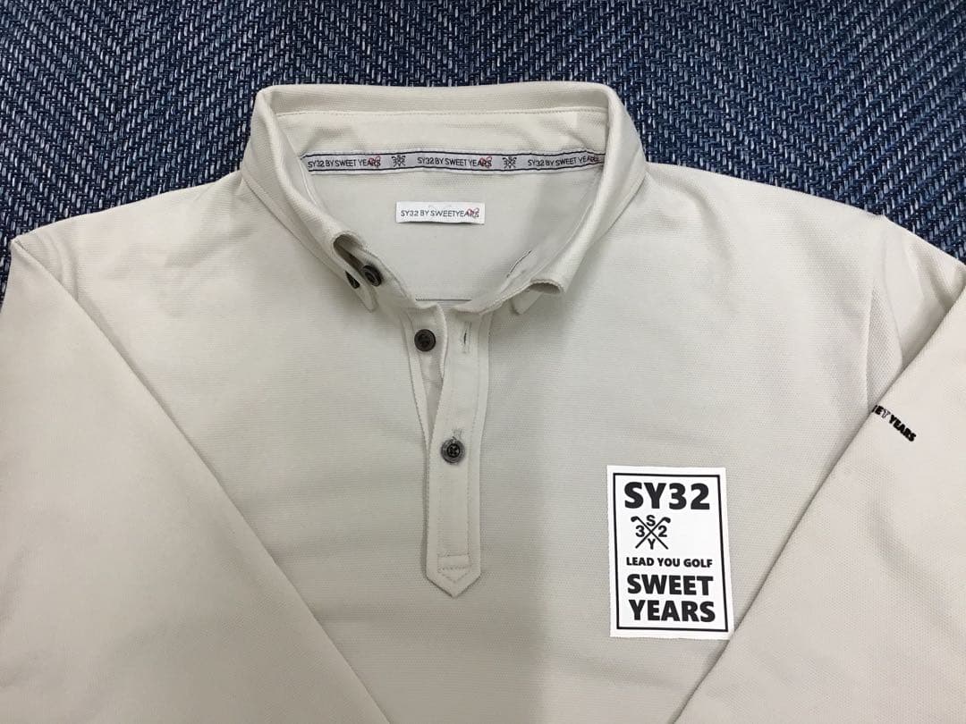 SY32 by SWEET YEARS 長袖ポロシャツ L