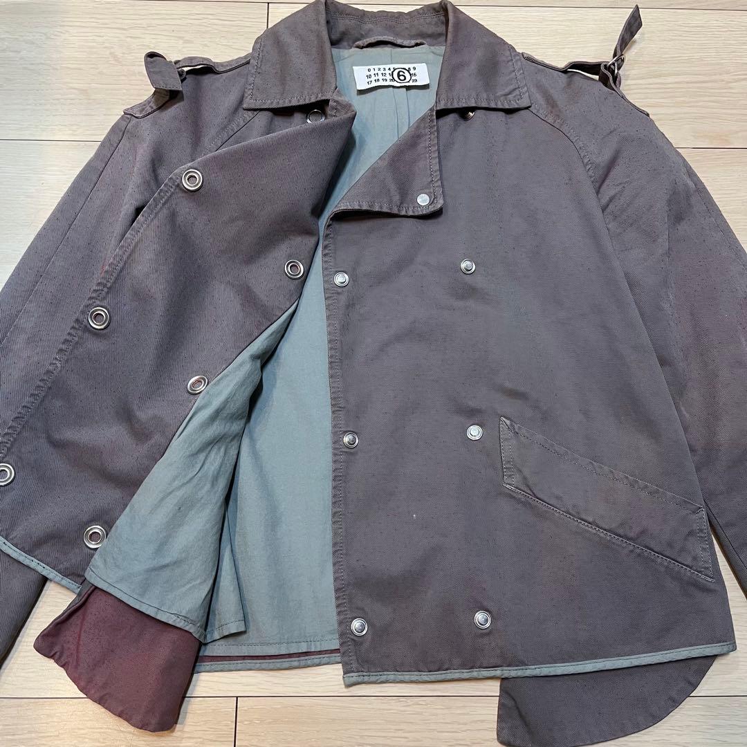 美品 MM6 Maison Margiela 変形ジャケット 38 イタリア製
