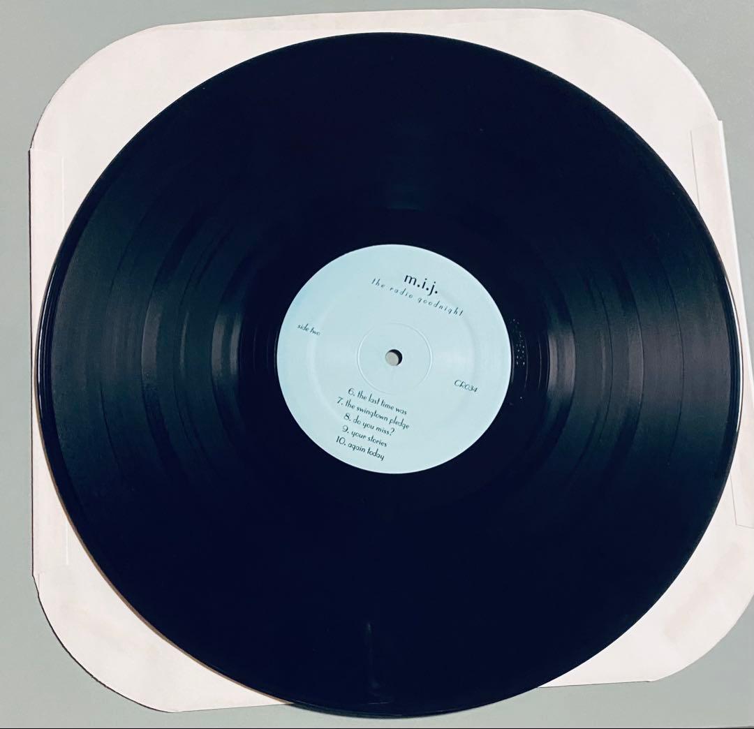 M.I.J. – The Radio Goodnight LP レア