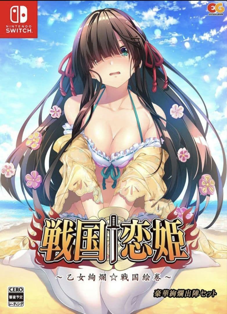 新品・未開封　戦国恋姫~乙女絢爛☆戦国絵巻~ 豪華絢爛出陣セット Switch