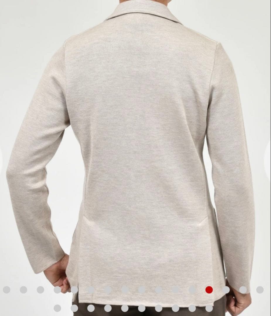 Lardini_秋冬用_ニットジャケット