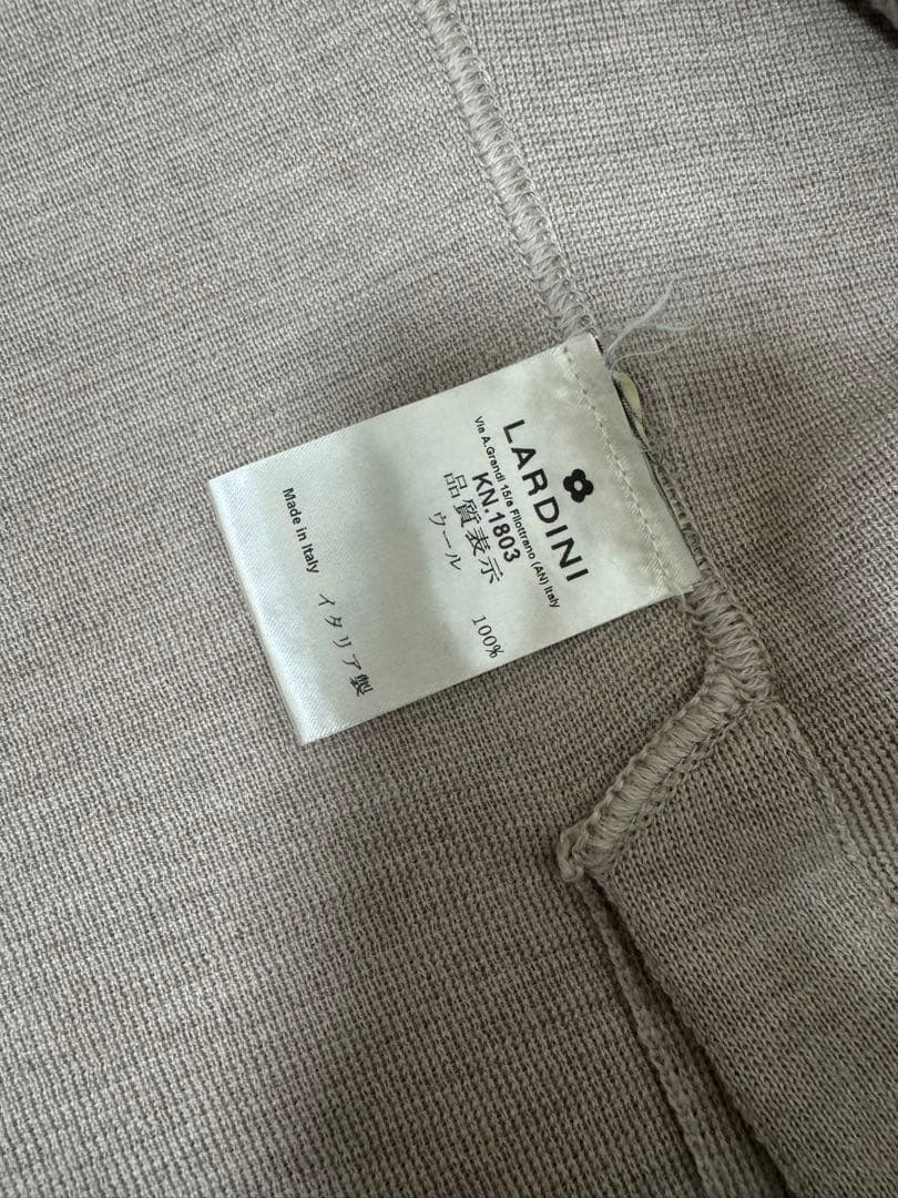 Lardini_秋冬用_ニットジャケット