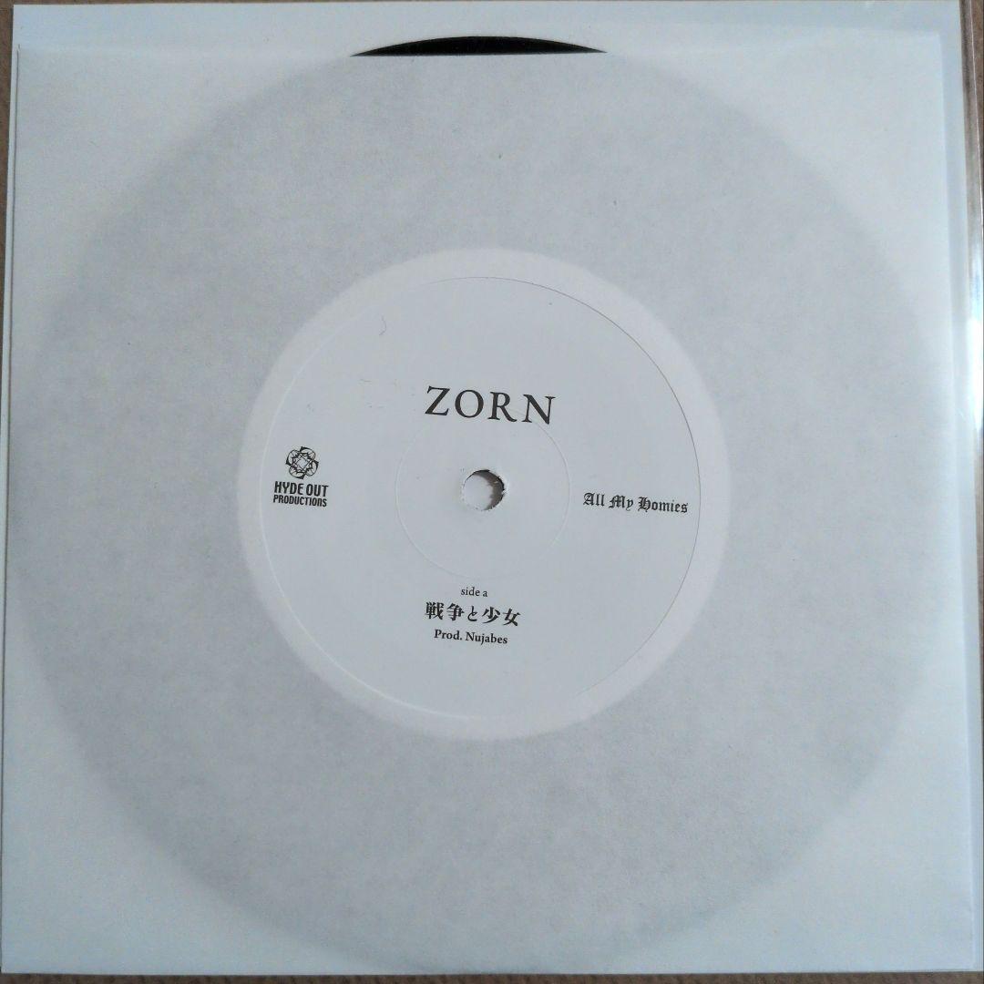 ZORN 戦争と少女 7inch レコード / Nujabes 武道館