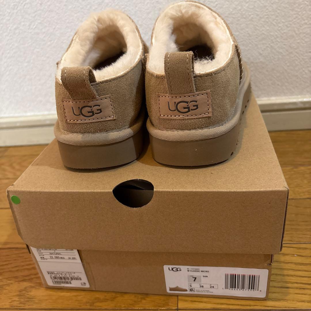 新品　UGG クラシック マイクロ ショートブーツ