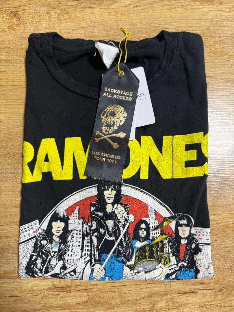 MADE WORN メイドウォーン　The Ramones S/S Tシャツ