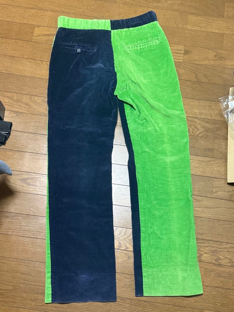 70s クレイジーパターン コーデュロイ パンツ