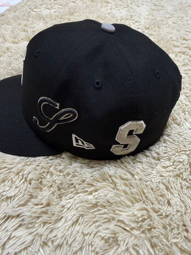 帽子 Supreme Multi S Logo New Era Black 7 3/8