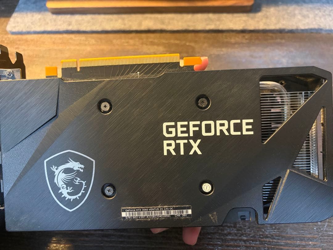 MSI GeForce RTX 3060 グラフィックボード