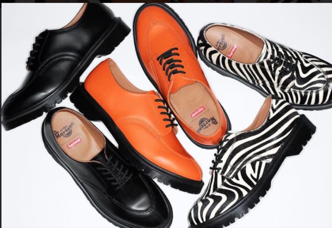 完売 Supreme Dr.Martens SPLIT TOE 5-EYE