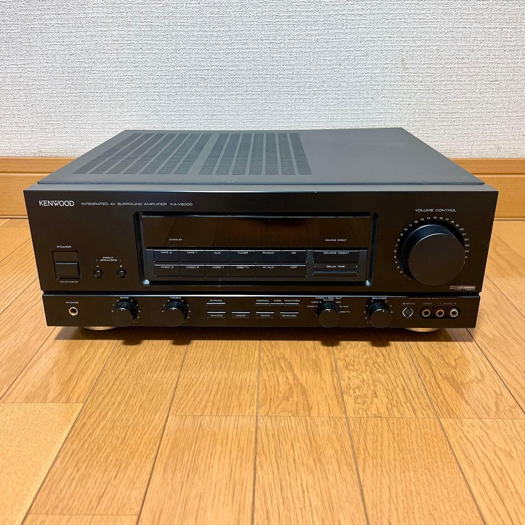 希少 KENWOOD KA-V6000アンプ 動作品 85,000