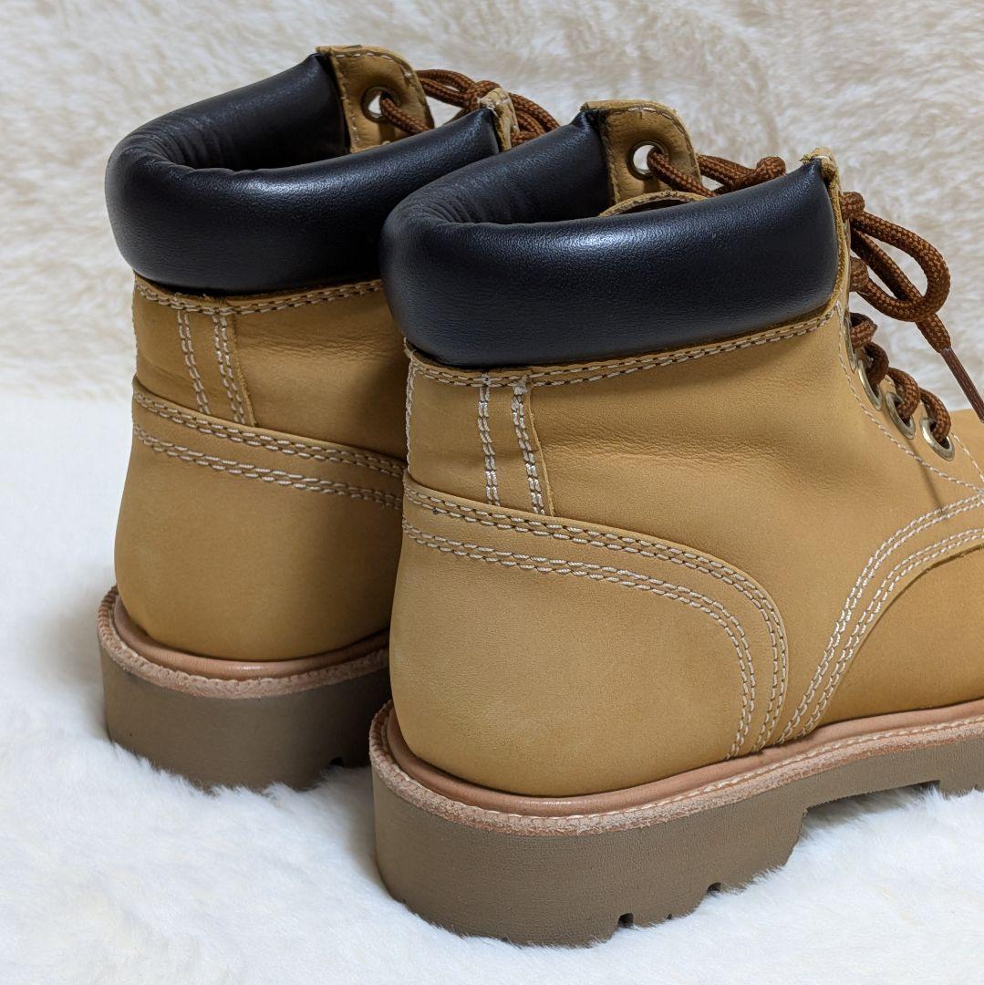 美品✨カミナンドCAMINANDO 6ホール ブーツ 24cm キャメル