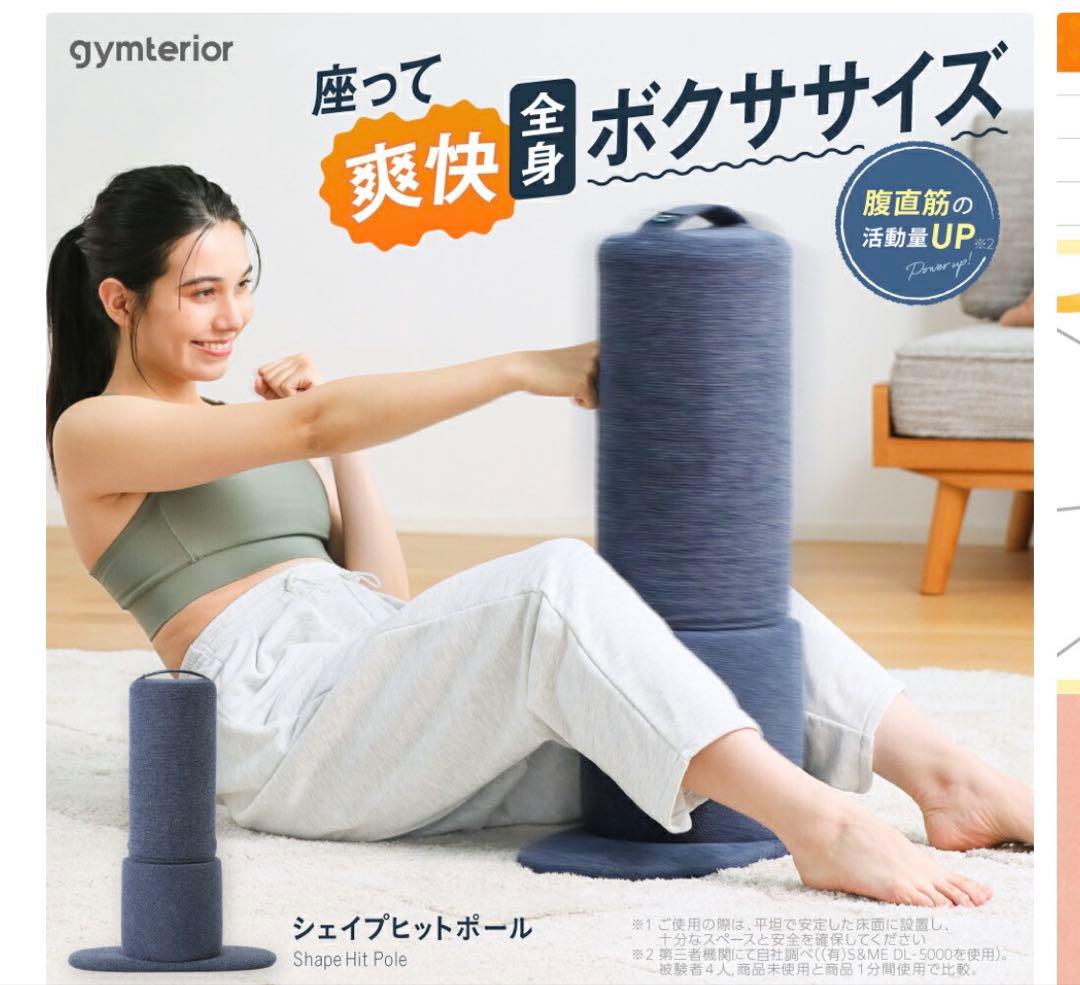 鑑*6様 シェイプヒットポール gymterior(ジムテリア)