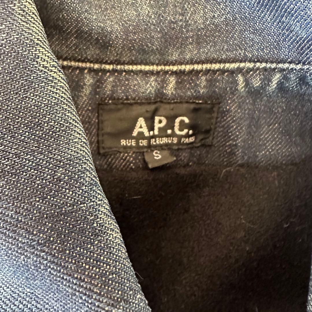 A.P.C. 　日本製　希少　デニム カバーオール ゴールデンサイズ❗️