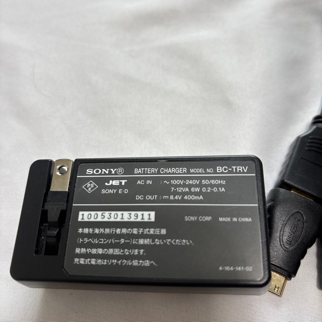 SONYデジタルHDビデオカメラ別売りアクセサリー付き