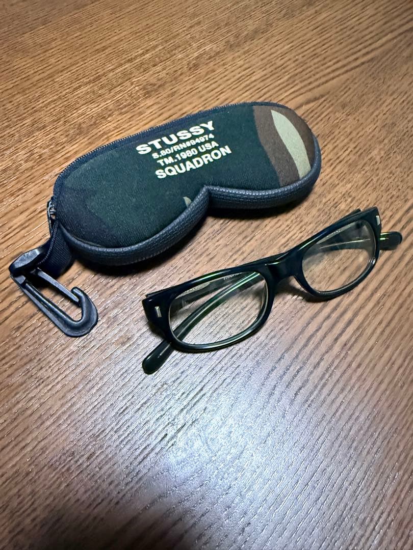 タ*ー様 STUSSY Michelサングラス 迷彩ケース付き