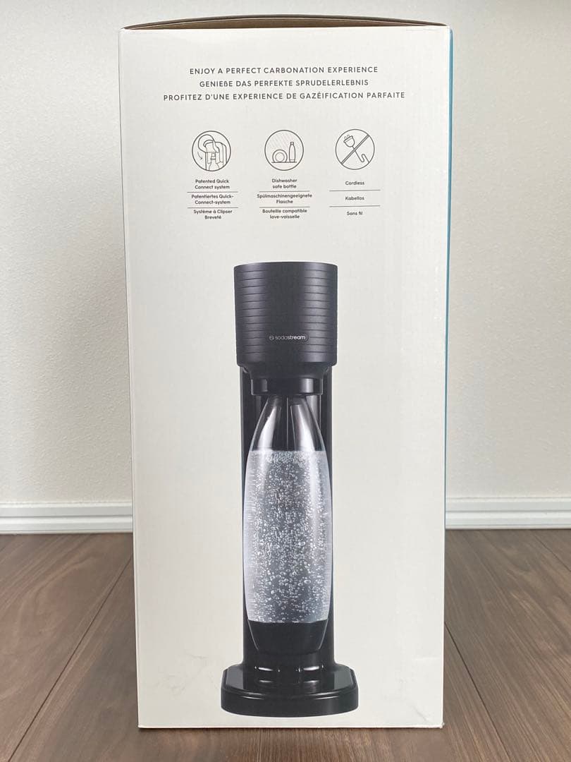 【新品未使用】ソーダストリーム sodastream GAIA 炭酸水メーカー