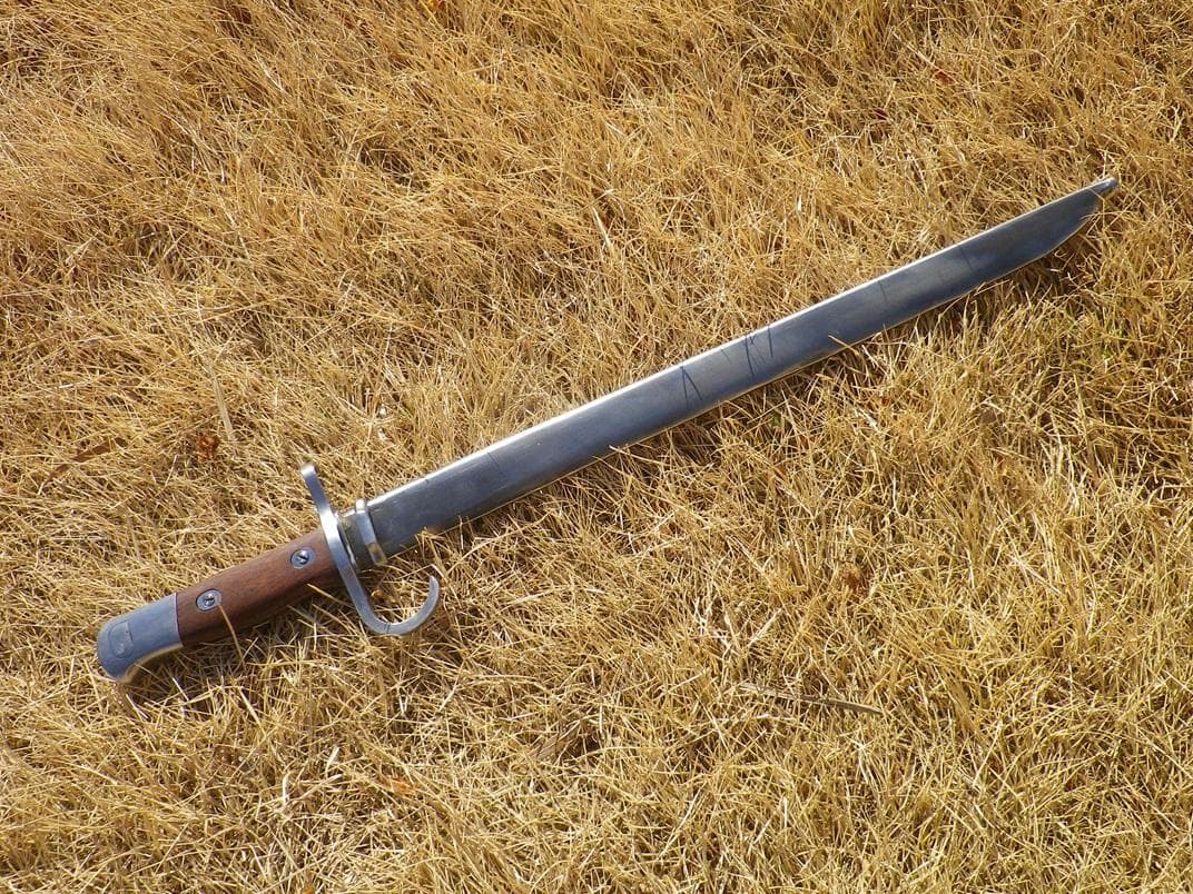 ひ*き様 三十年式銃剣　レプリカ　複製品　チタン製