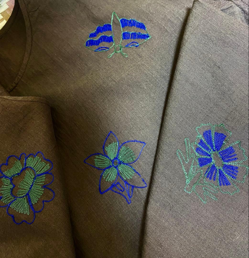 ヨーガンレール　2020夏　刺繍のチュニック　ババグーリ