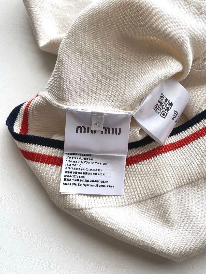 miu miu ミュウミュウ 半袖 ニット ポロシャツ bts jhope