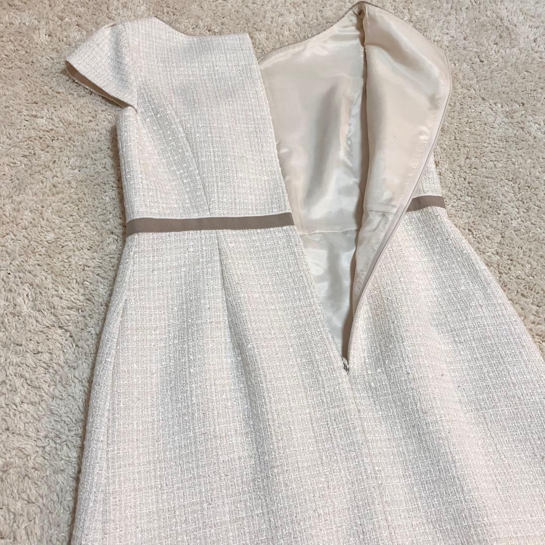 【美品】トッカ 洗える PRIMAVERA ドレス ツイード ワンピース