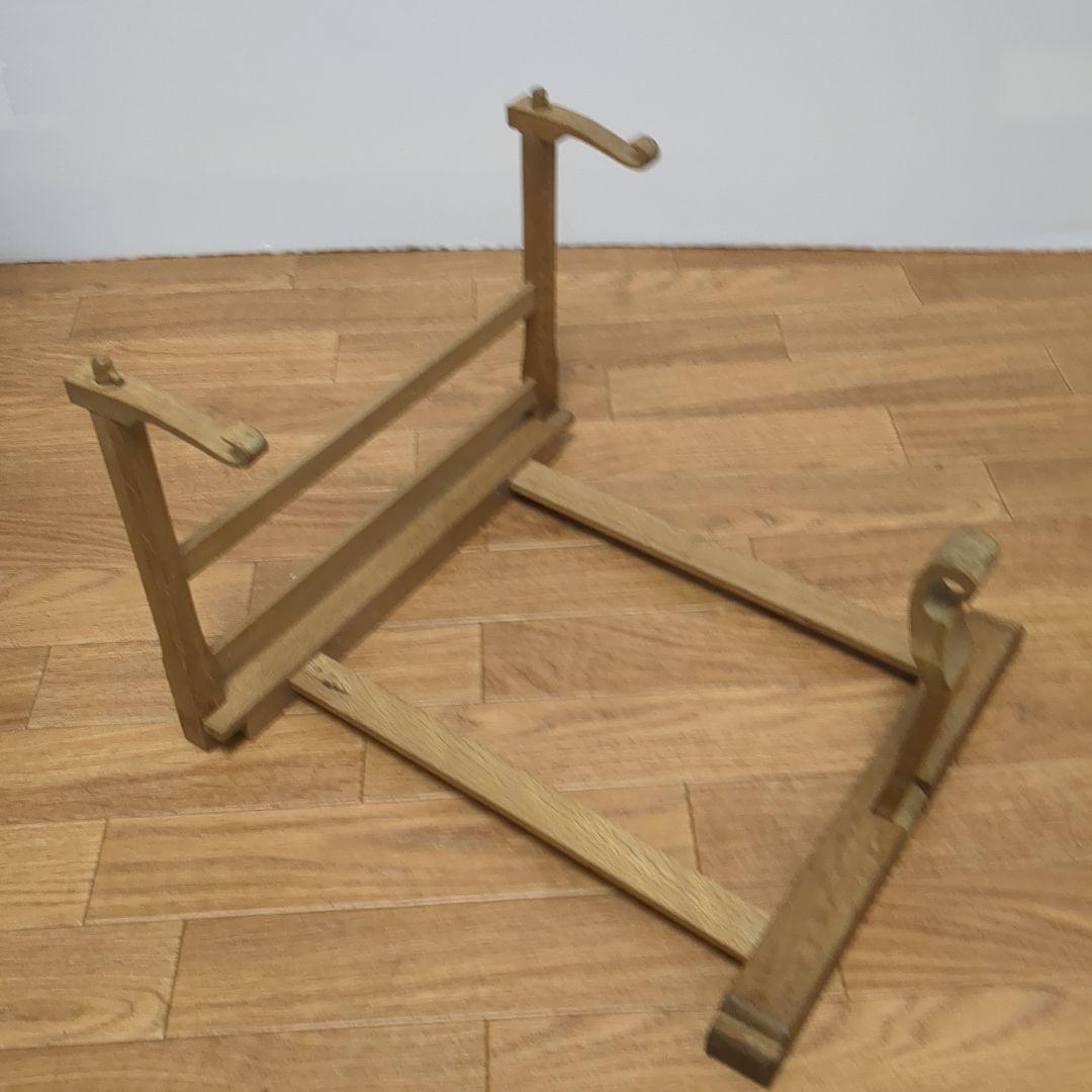 良品　締太鼓　附締太鼓　テレン台 　太鼓台中古品