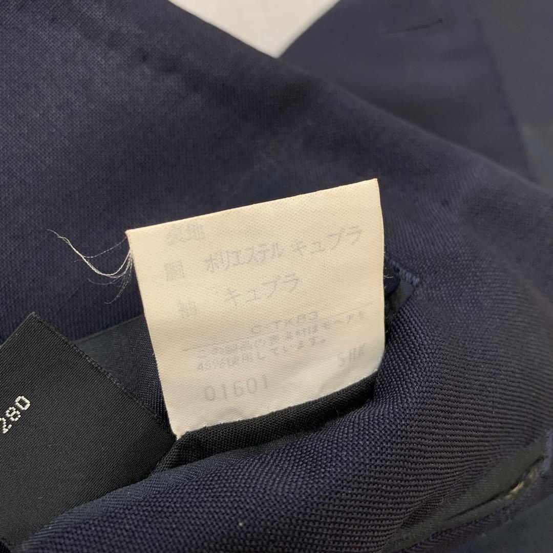 バーバリー Burberry's テーラードジャケット 金ボタン 紺ブレ モヘヤ