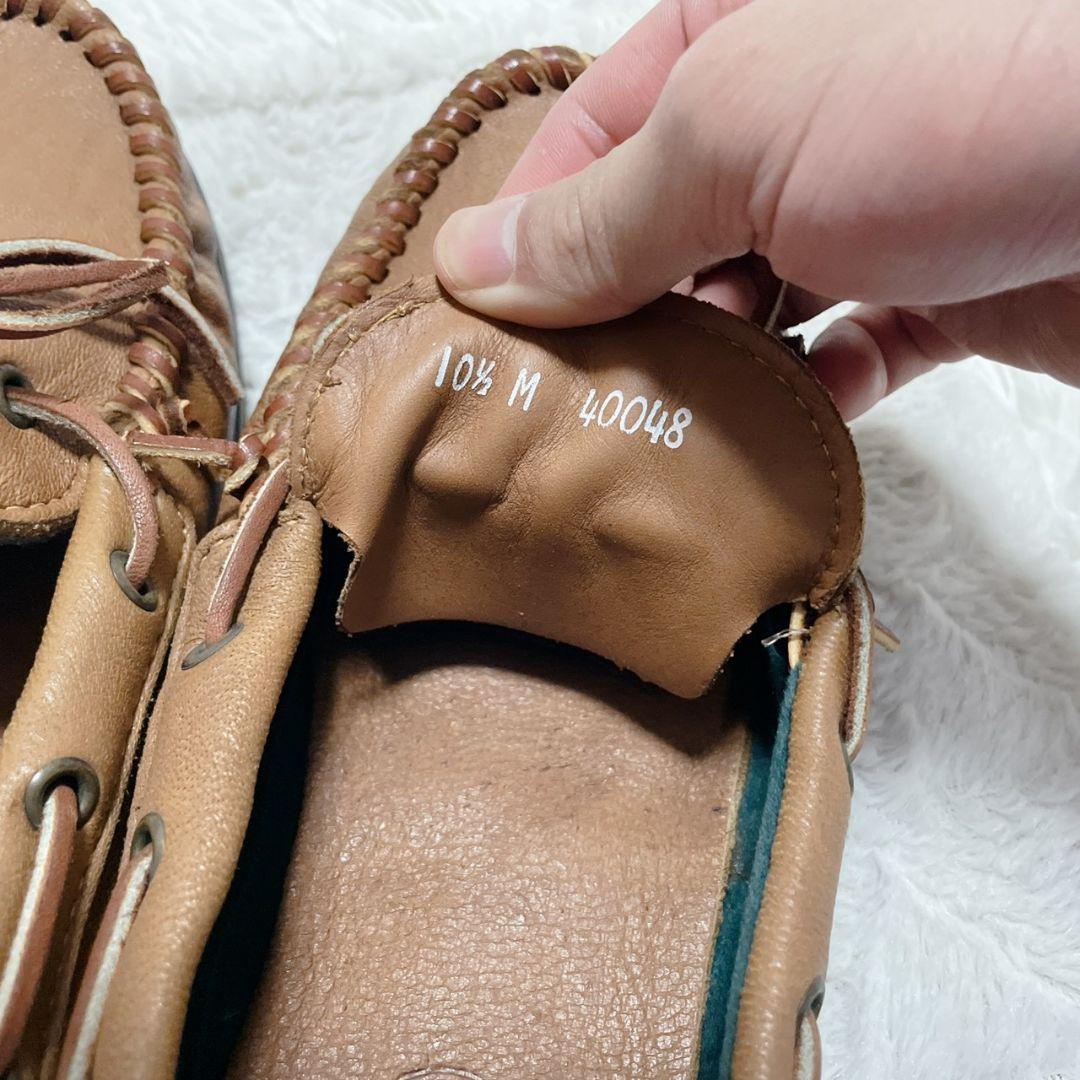 QUODDY　極美品　ブラウン　モカシン　28.5cm相当　メンズ
