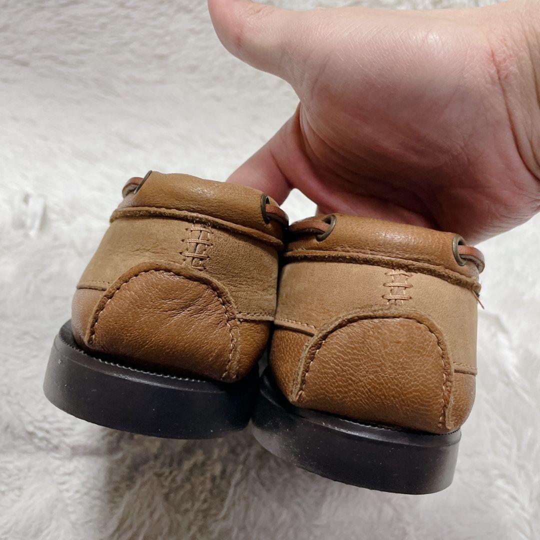 QUODDY　極美品　ブラウン　モカシン　28.5cm相当　メンズ